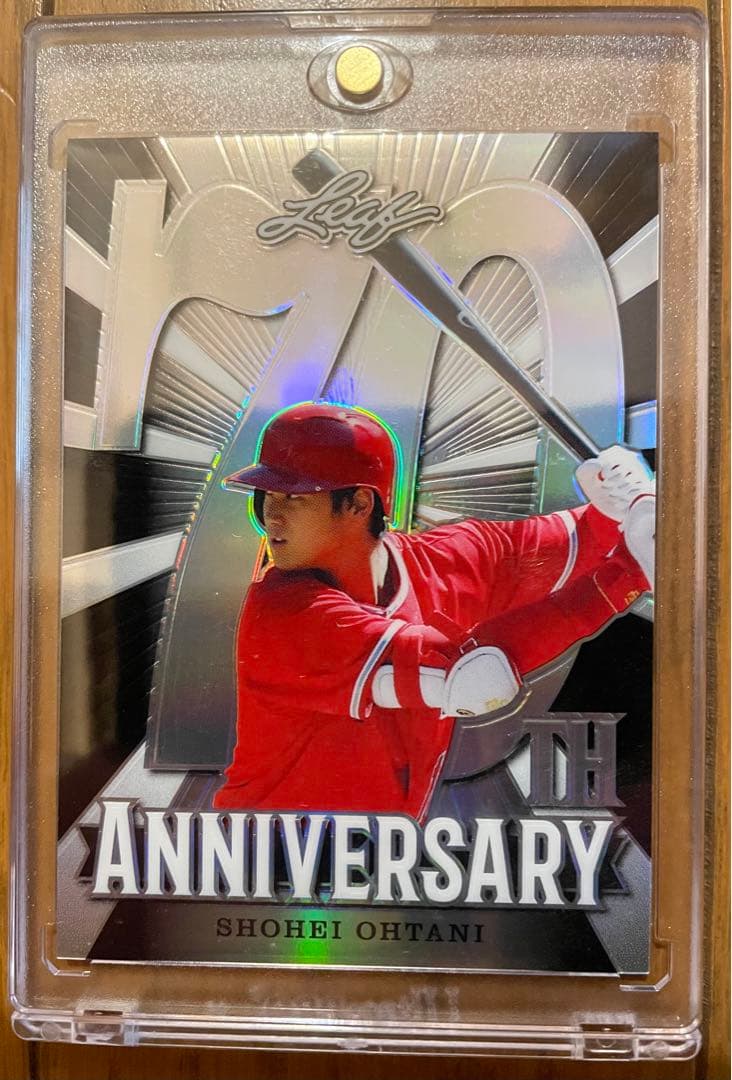 大谷翔平　ルーキー　2018 限定　15/15 Leaf 70th ブラック