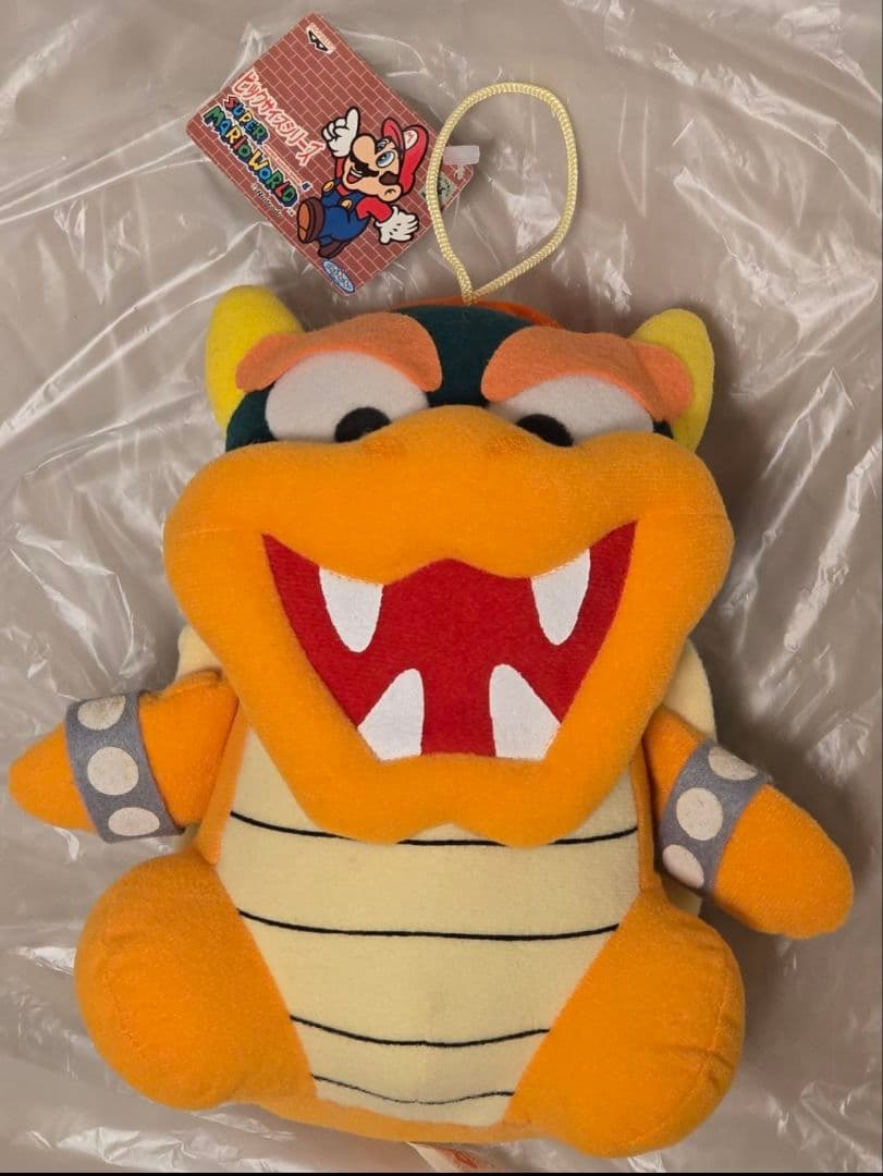 スーパーマリオワールド　クッパ　ぬいぐるみ 1996年