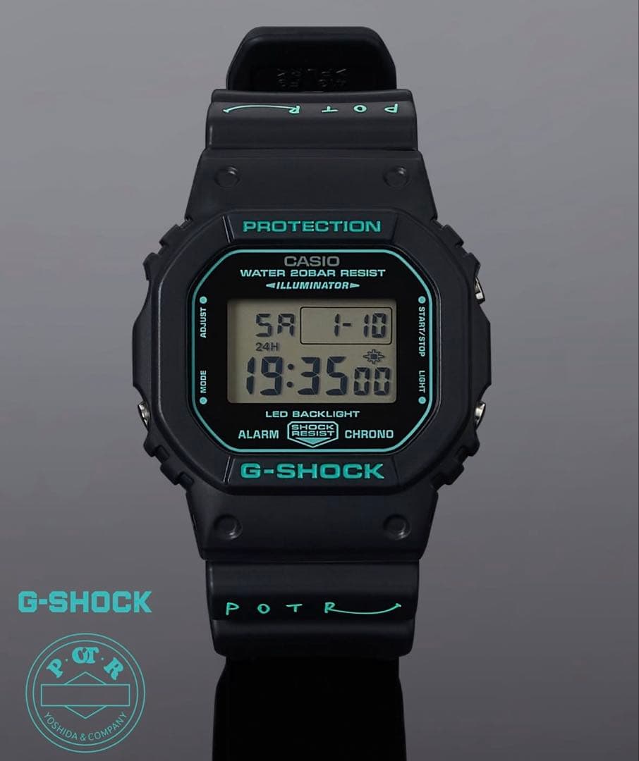 G-SHOCK x POTR DW-5600 ブラック