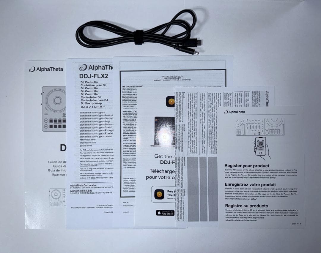 Pioneer DDJ-FLX2 DJコントローラー 美品 パイオニア