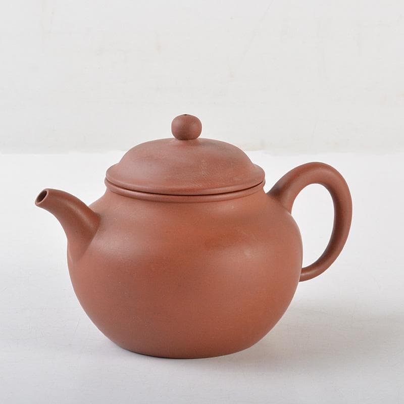 中国　紫砂　朱泥　急須　茶壷　在銘　V　R5672