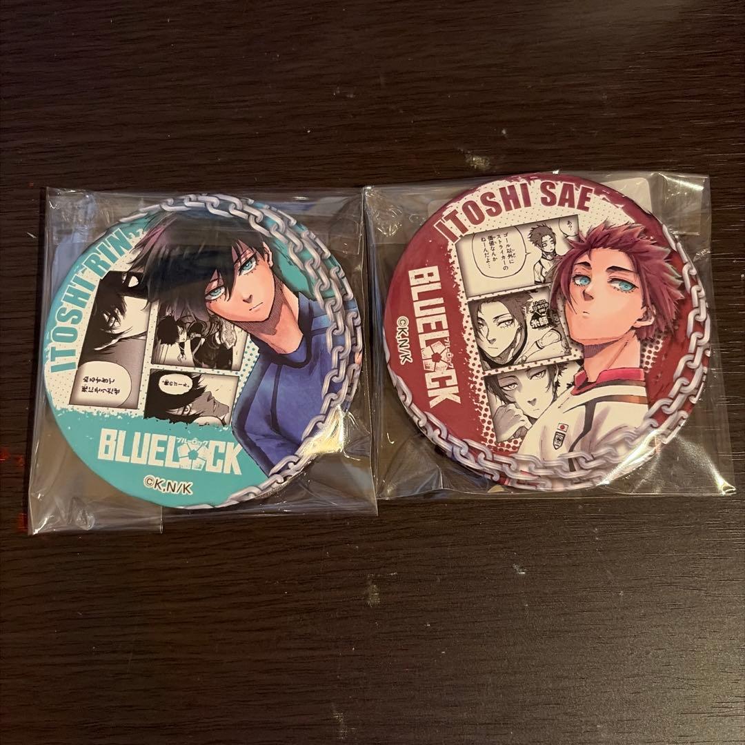 ブルーロック　プリンセスカフェ　缶バッジ　vol.3 糸師凛　糸師冴　糸師兄弟