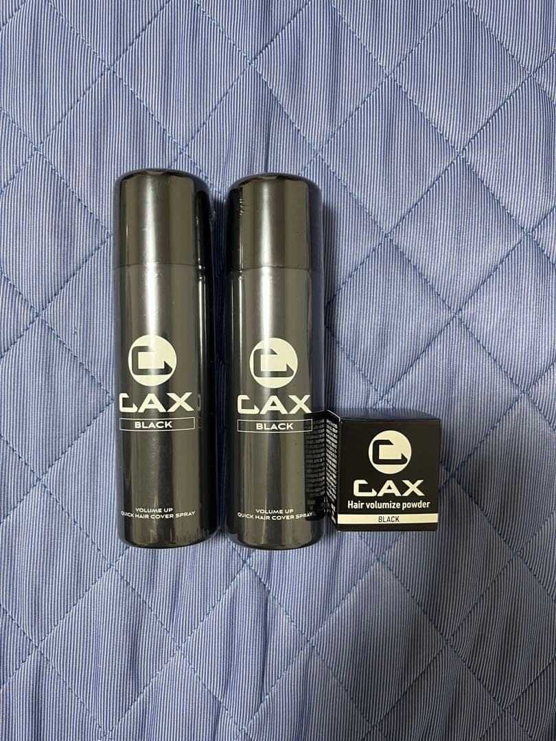 【新品未使用】CAX　カックススプレー 100g 　薄毛隠し用 　ヘアパウダー付
