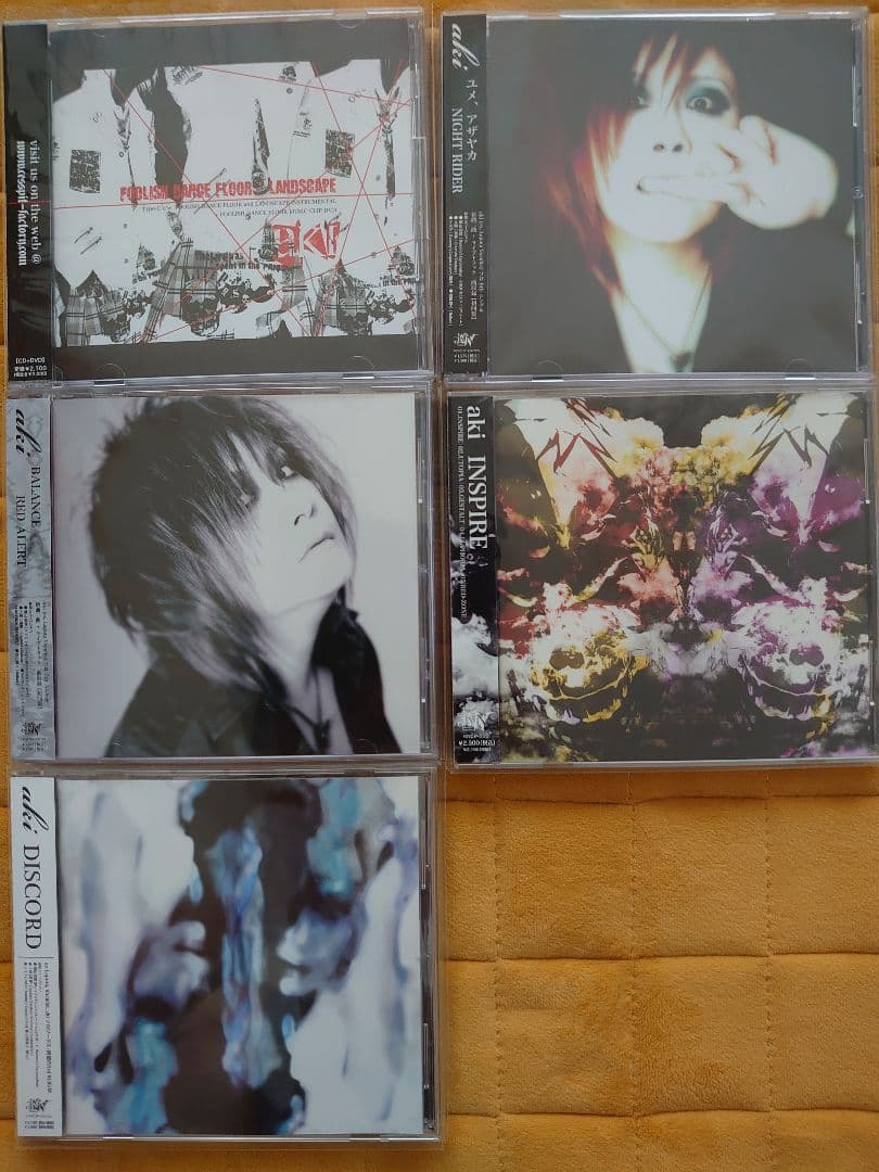 【美品】aki(ex Laputa) ソロCD 5枚セット