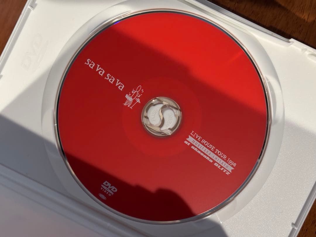 森高千里 FC限定DVD ライブハウスツアー 1998 sava sava