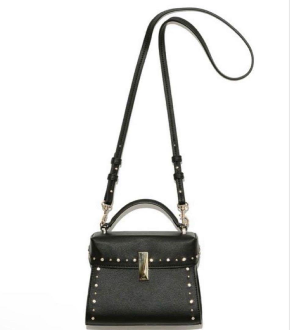 CELFORD セルフォード ビジュースタッズポシェット ブラック 黒