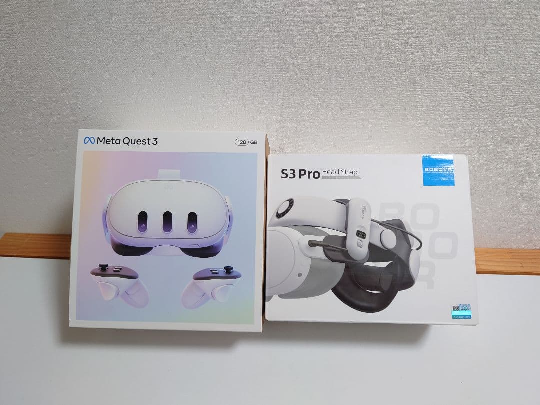 透*〜様  Quest 3 128GB + S3 Pro ヘッドストラッ