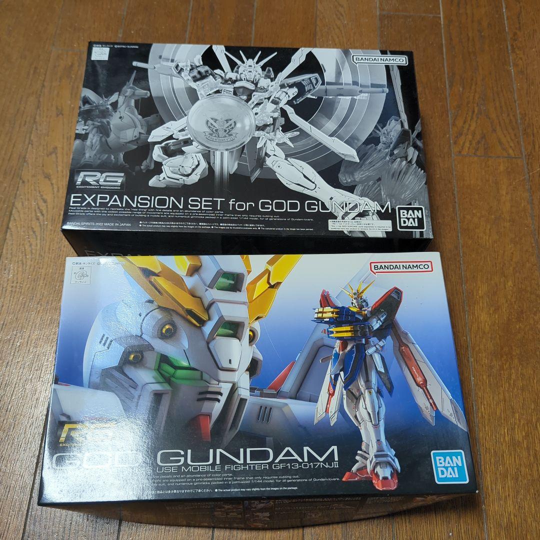 ロボット RG GOD GUNDAM & EXPANSION SET