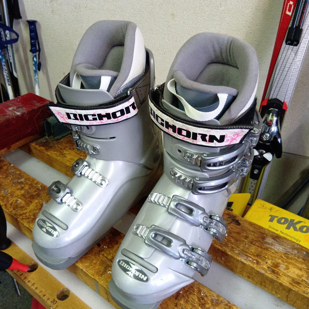 HEAD140cmメンテナス済 靴24cm ストック付