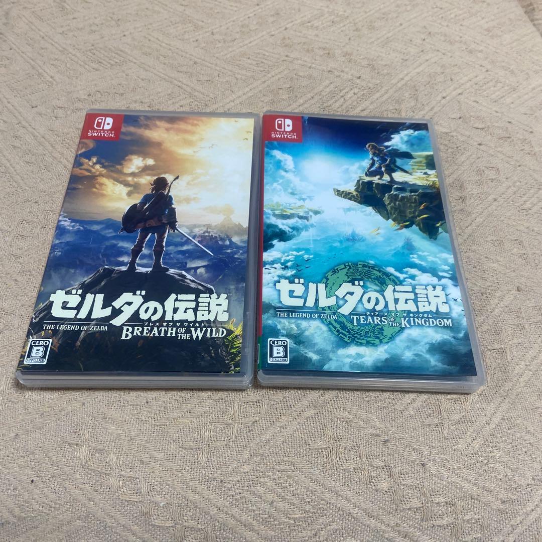 Switch ゼルダの伝説　ブレスオブザワイルド　ティアキン　2本セット