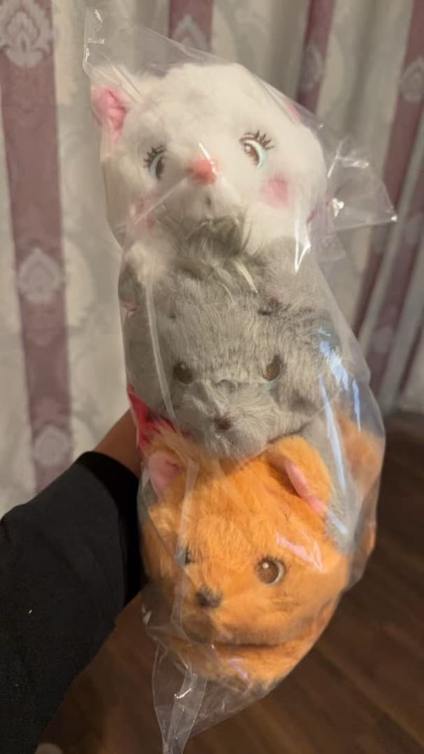 マリー、ベルリオーズ、トゥルーズ おしゃれキャット ぬいぐるみ