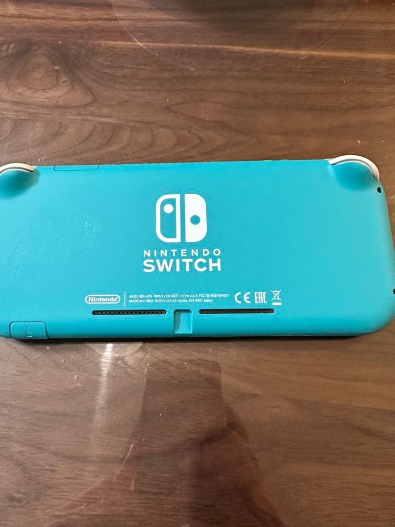 Nintendo Switch Lite ターコイズ 充電器付き 訳あり