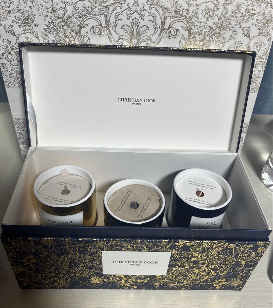 【限定品】メゾンクリスチャンディオール　キャンドルセット