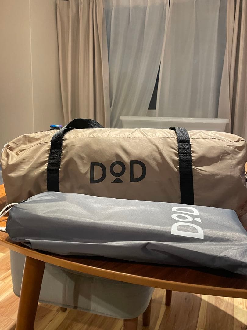 DOD(ディーオーディー) ワンポールテントS グランドシート二股化パーツ付属