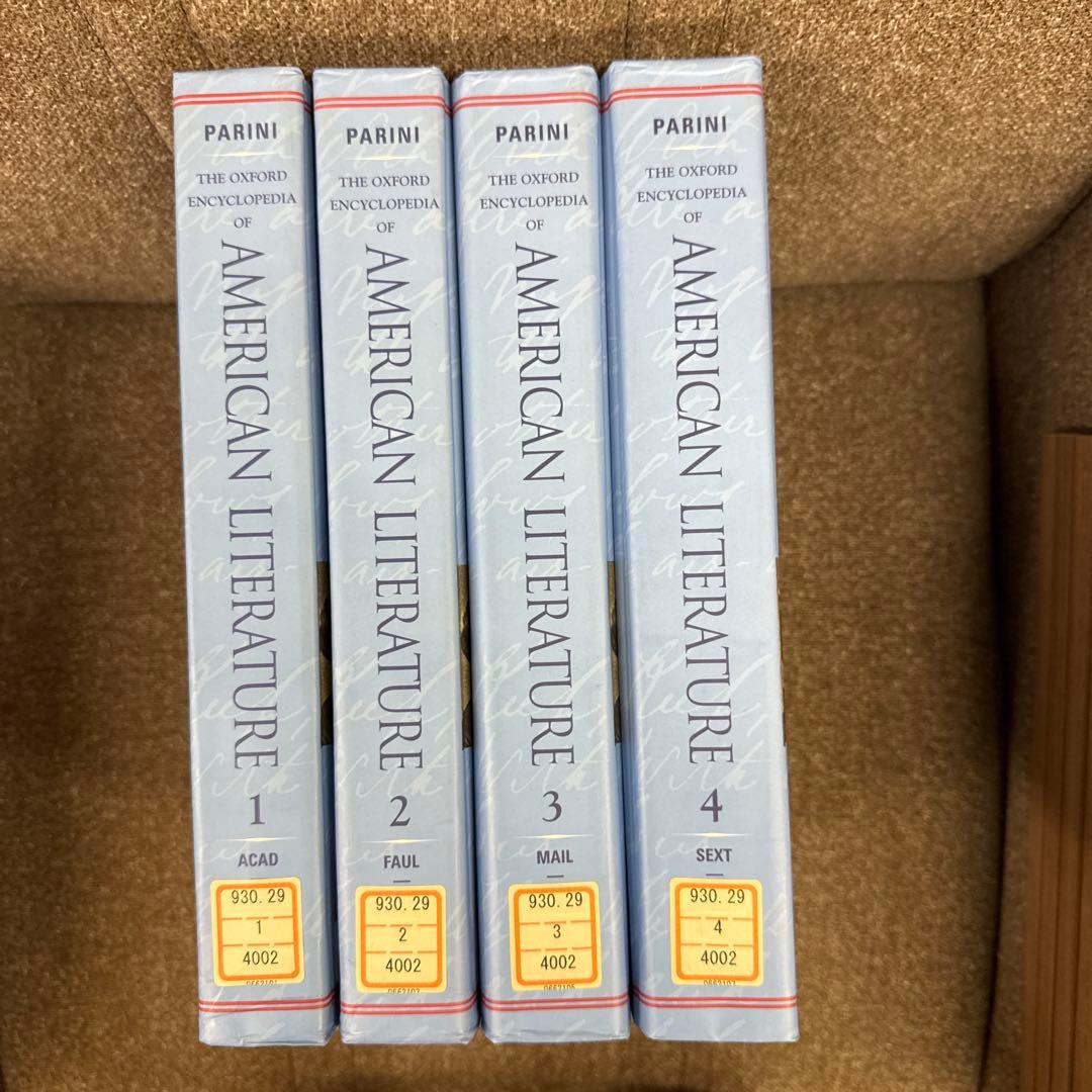 洋書 The Oxford Encyclopedia of American Lite