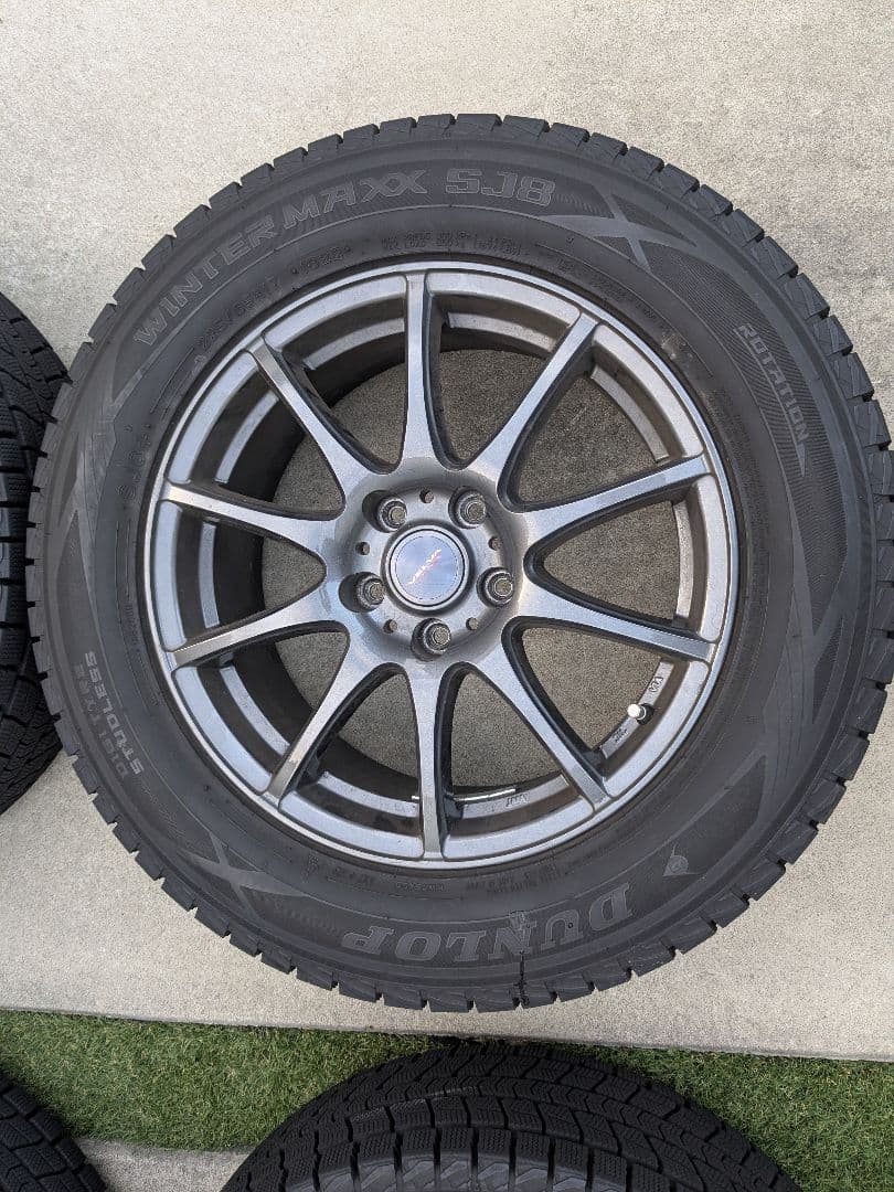N*7様 [美品] 225/65R17 ダンロップ WINTERMAX スタッド