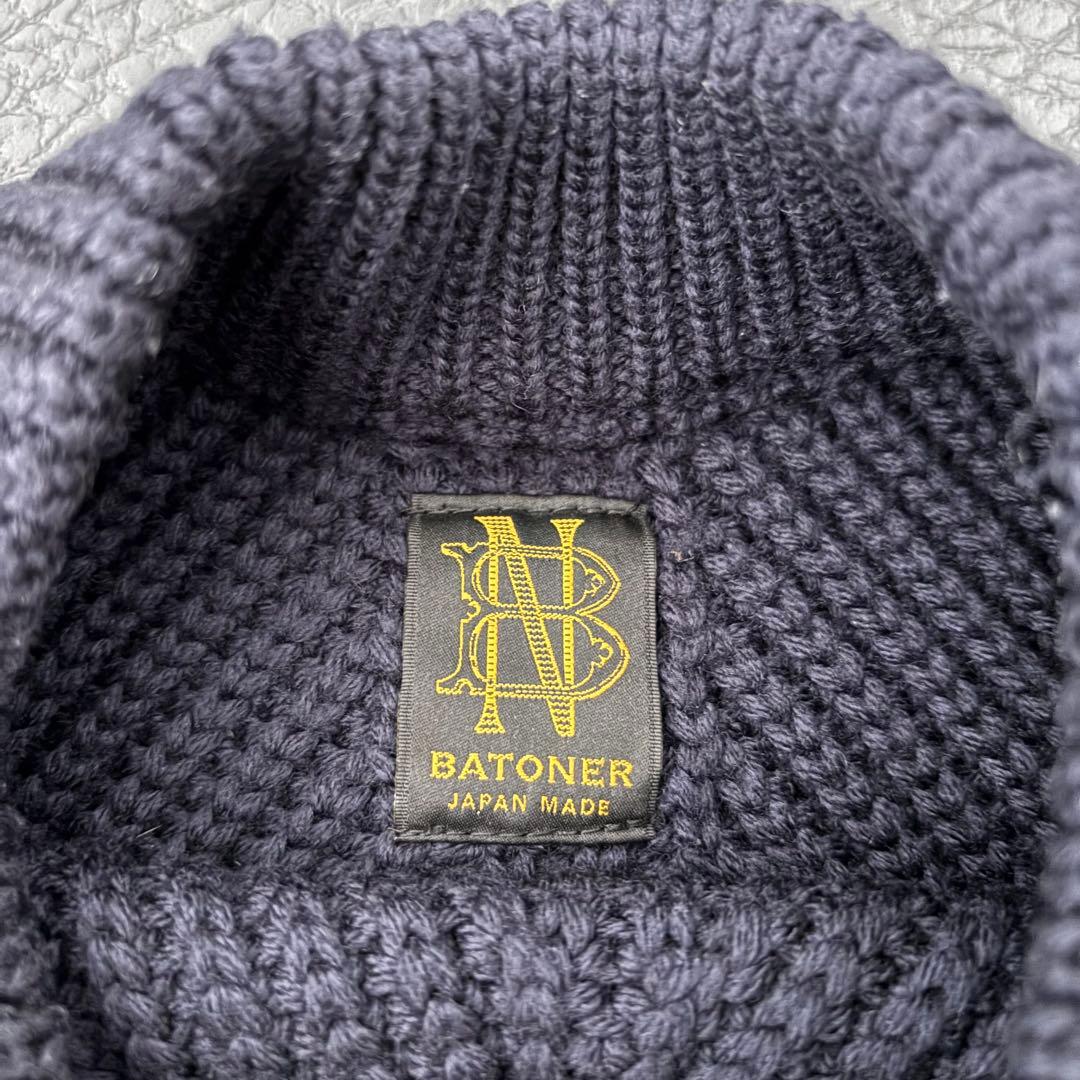 BATONER シグネチャーニット　ネイビー　サイズ1