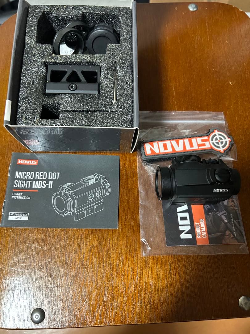 NOVUS マイクロレッドドットサイト MDS-II＆DCIレンズカバー