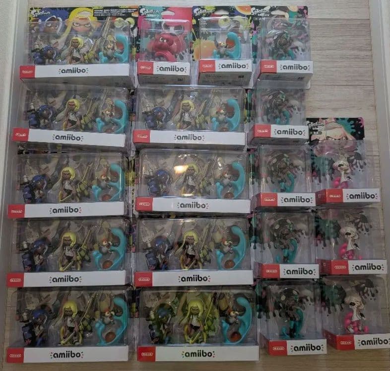 【新品未開封】amiibo　スプラトゥーン各種　まとめ売り