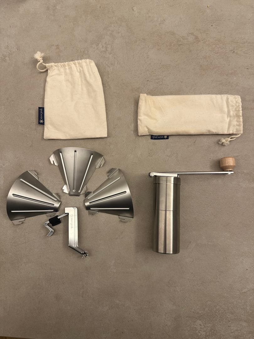  peakスノーピークフィールドバリスタミル＆ドリッパーセット