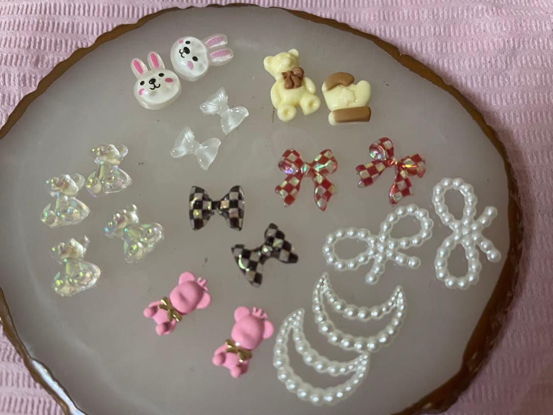 9→ネイルパーツ 20個 デコネイル ネイル用品