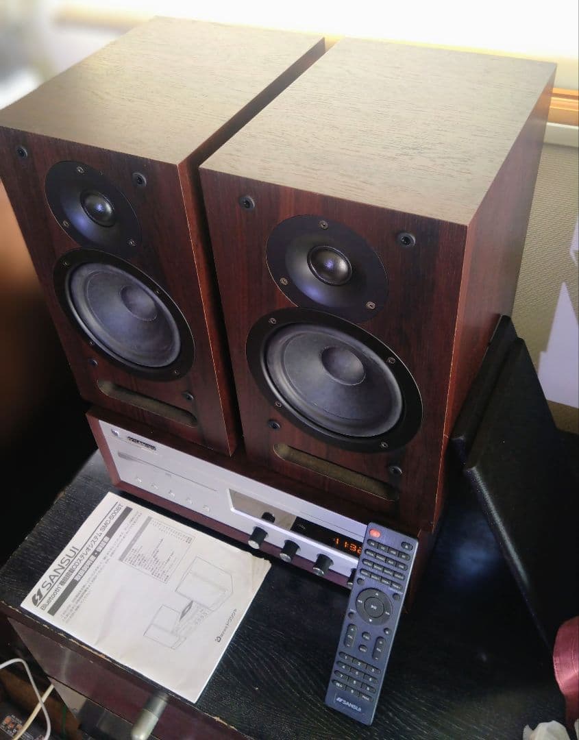 b*q様 SANSUI ミニコンポ SMC-500BT　ジャンク品