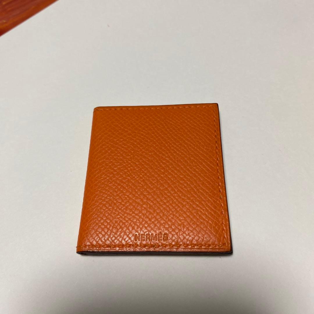 エルメス　レザーミニフォトフレーム