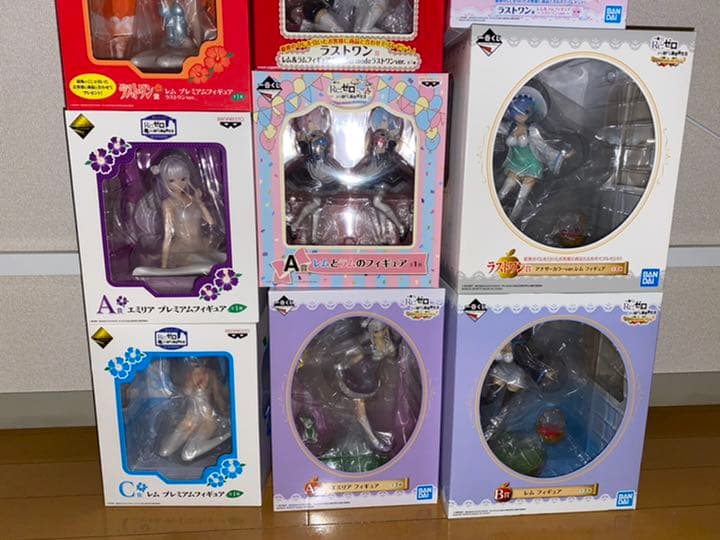 リゼロ　フィギュア　バラ売り