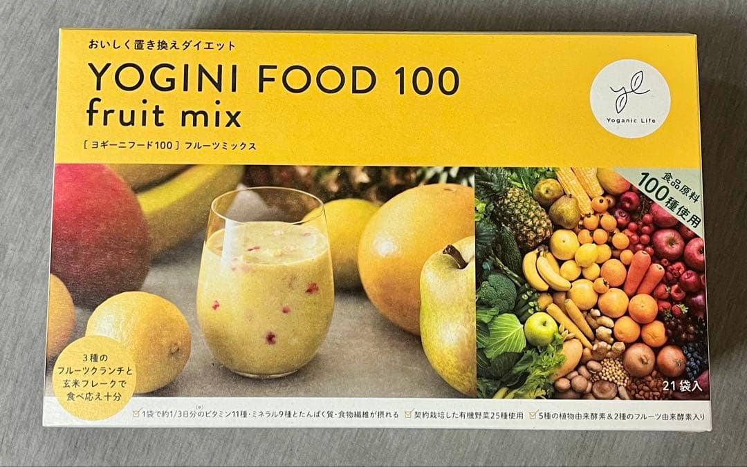 YOGINI FOOD 100 fruit mix 44g×19袋