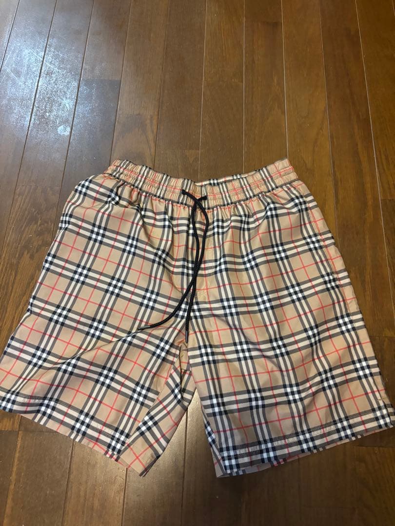 Burberry チェック柄ショートパンツ XS