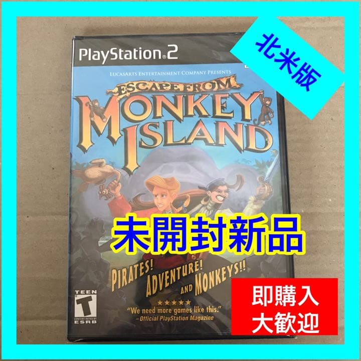 ESCAPE FROM MONKEY  北米版　PS2