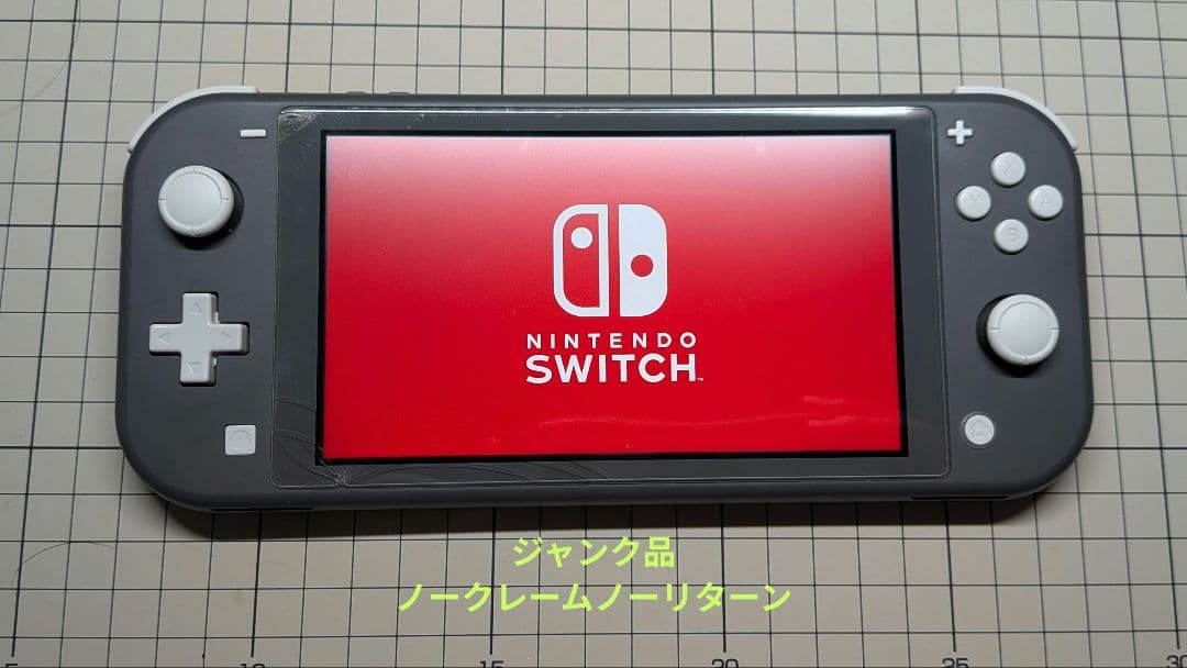 【ジャンク品】Nintendo Switch Lite グレー 本体