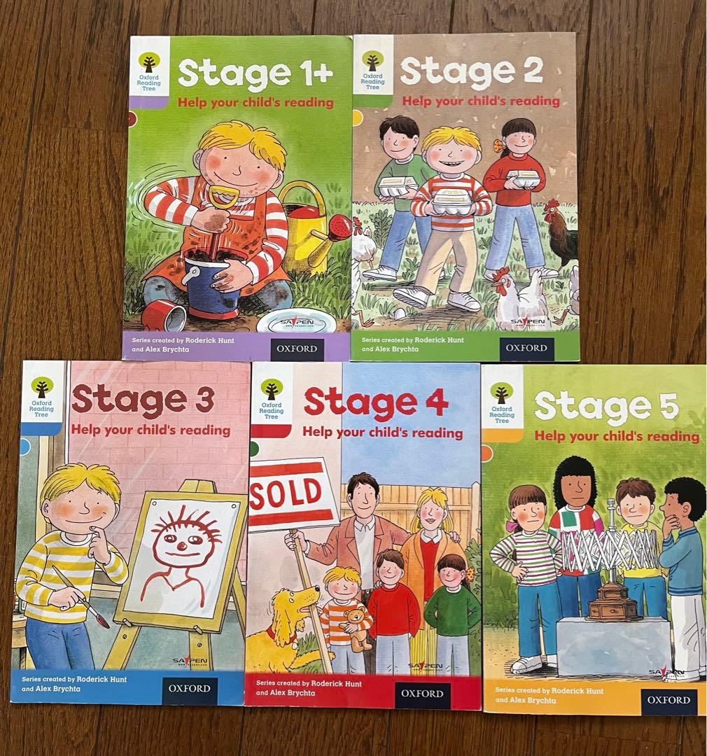 Oxford Reading Tree stage 1~5 (144冊)
