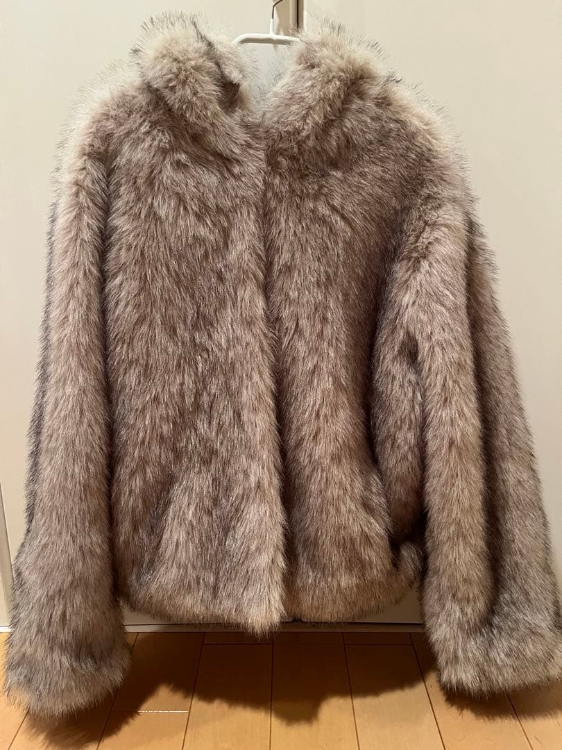 エコ　ファーコート　ファーブルゾン　ガリャルダガランテ