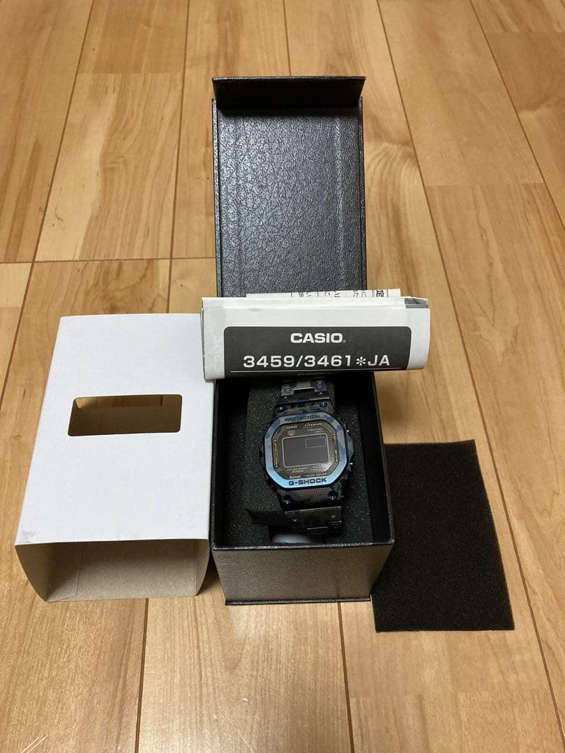 極美品　G-SHOCK gmw-b5000tcf-2jr