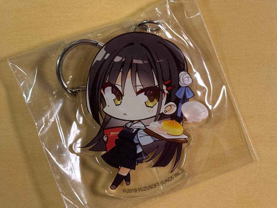 ゆず×こもカフェ限定グッズ アクリルキーホルダー　四季ナツメ