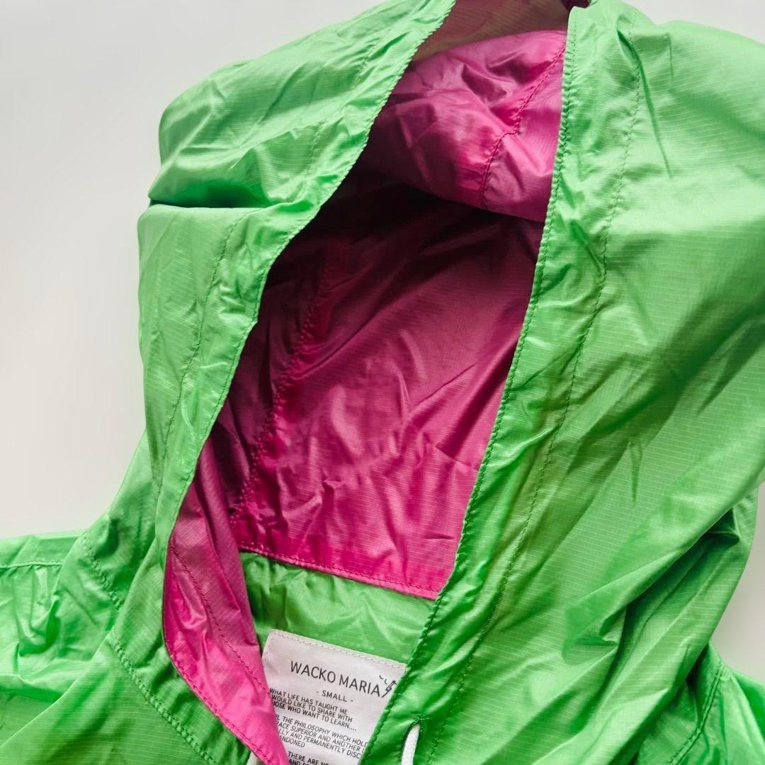 初期アーカイブ】WACKO MARIA ナイロンパーカー 日本製 背面ビッグロゴ