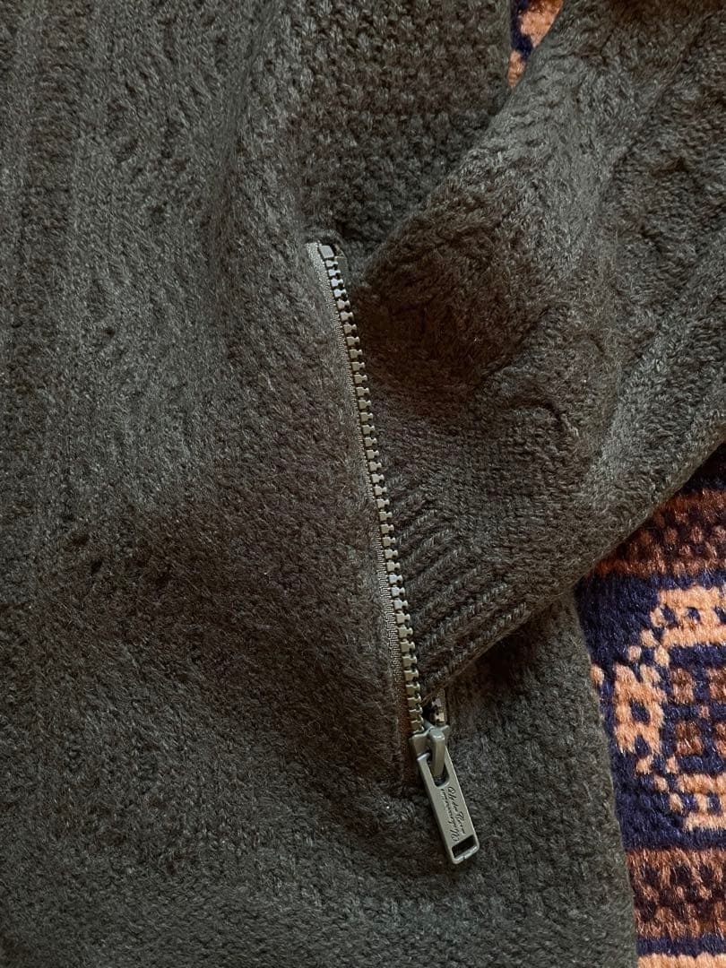 希少 UNDERCOVER FISHERMAN ZIP POCKET KNIT