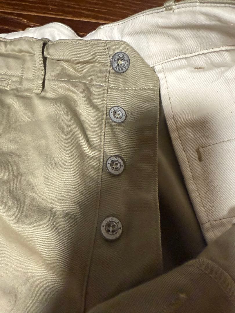 BUZZ RICKSON'S ミリタリーチノ1942モデル　36×35 タグ有