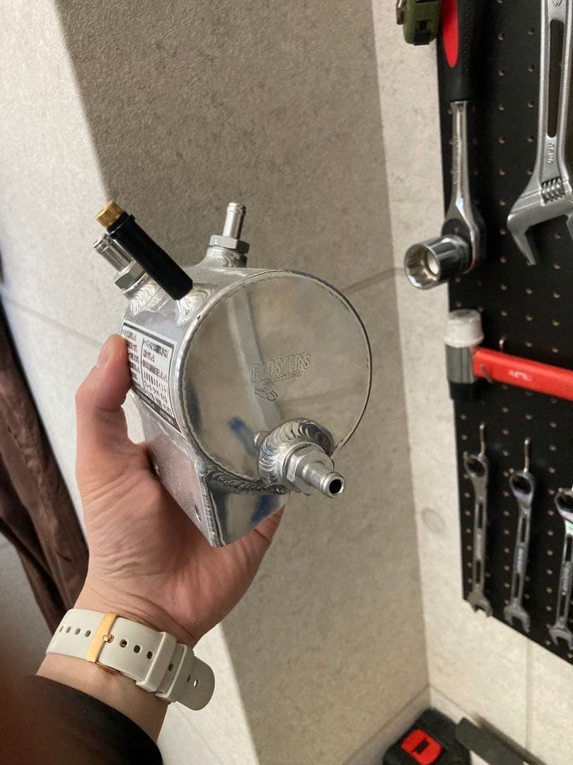 貴重!!!ブースターズスマイリー製ワンオフ　キャッチタンク