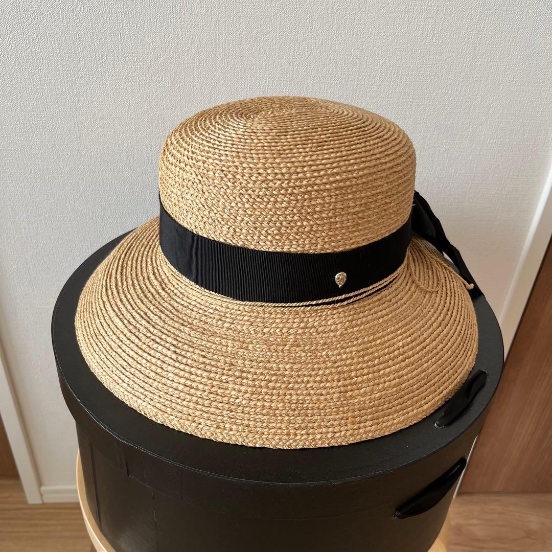 《used》ヘレンカミンスキー ニューポート　黒リボン