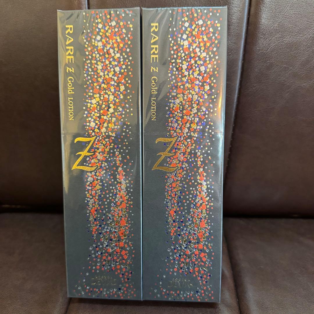 DRデヴィアスプラチナレアゴールドローションRARE Z Gold 2本セット
