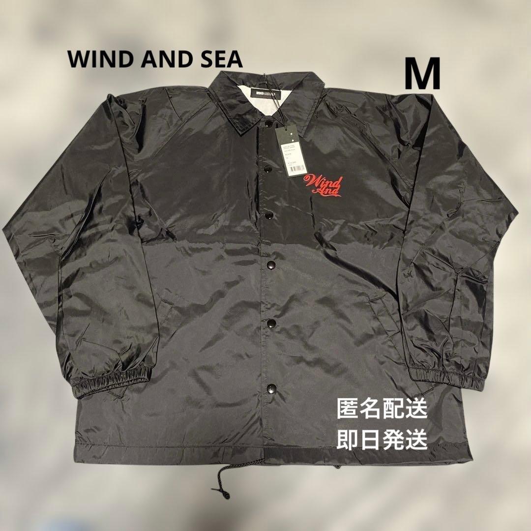 d*_様 新品未使用　WIND AND SEA コーチジャケット　ブラック M