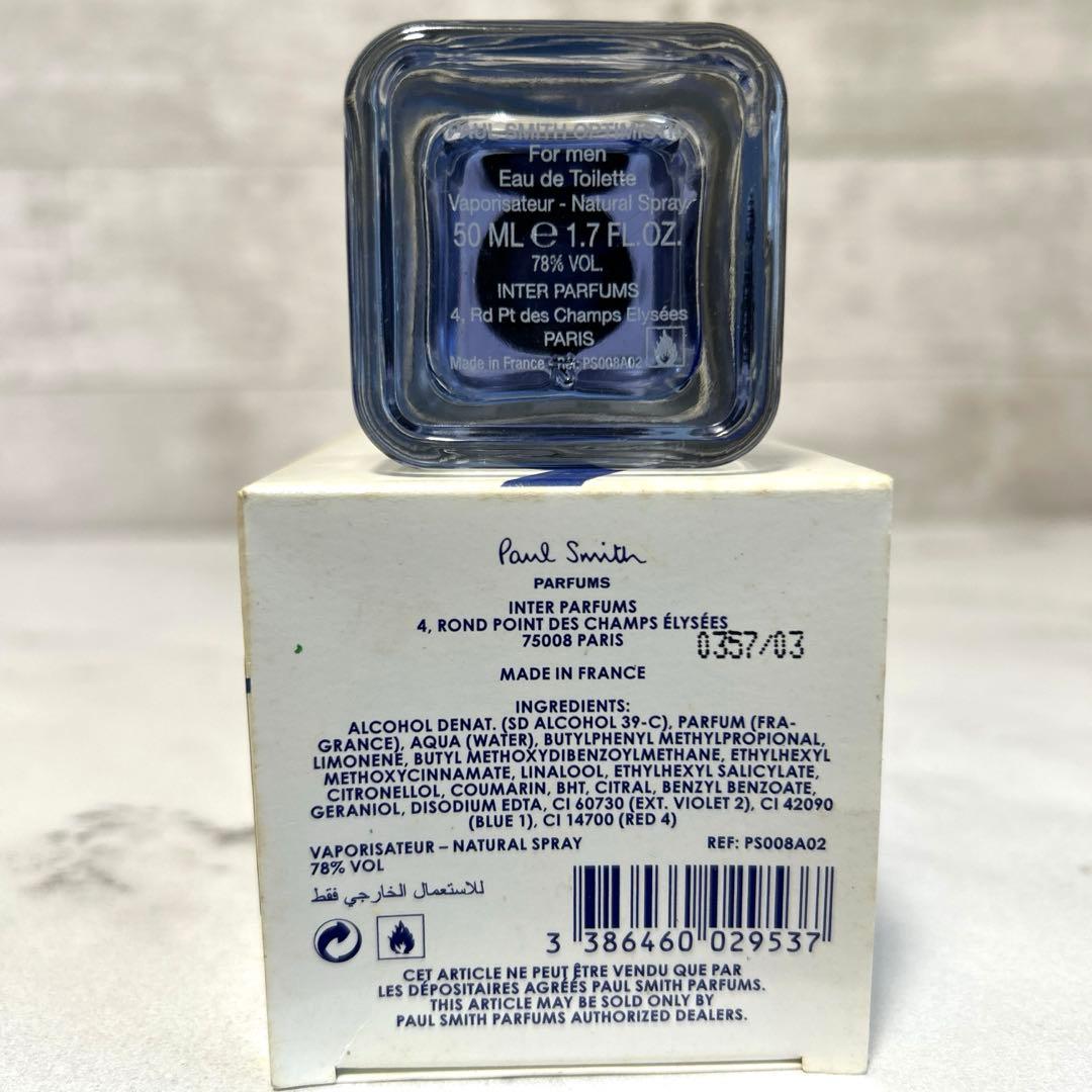 ほぼ満量　ポールスミス オプティミスティック フォーメン 50ml c