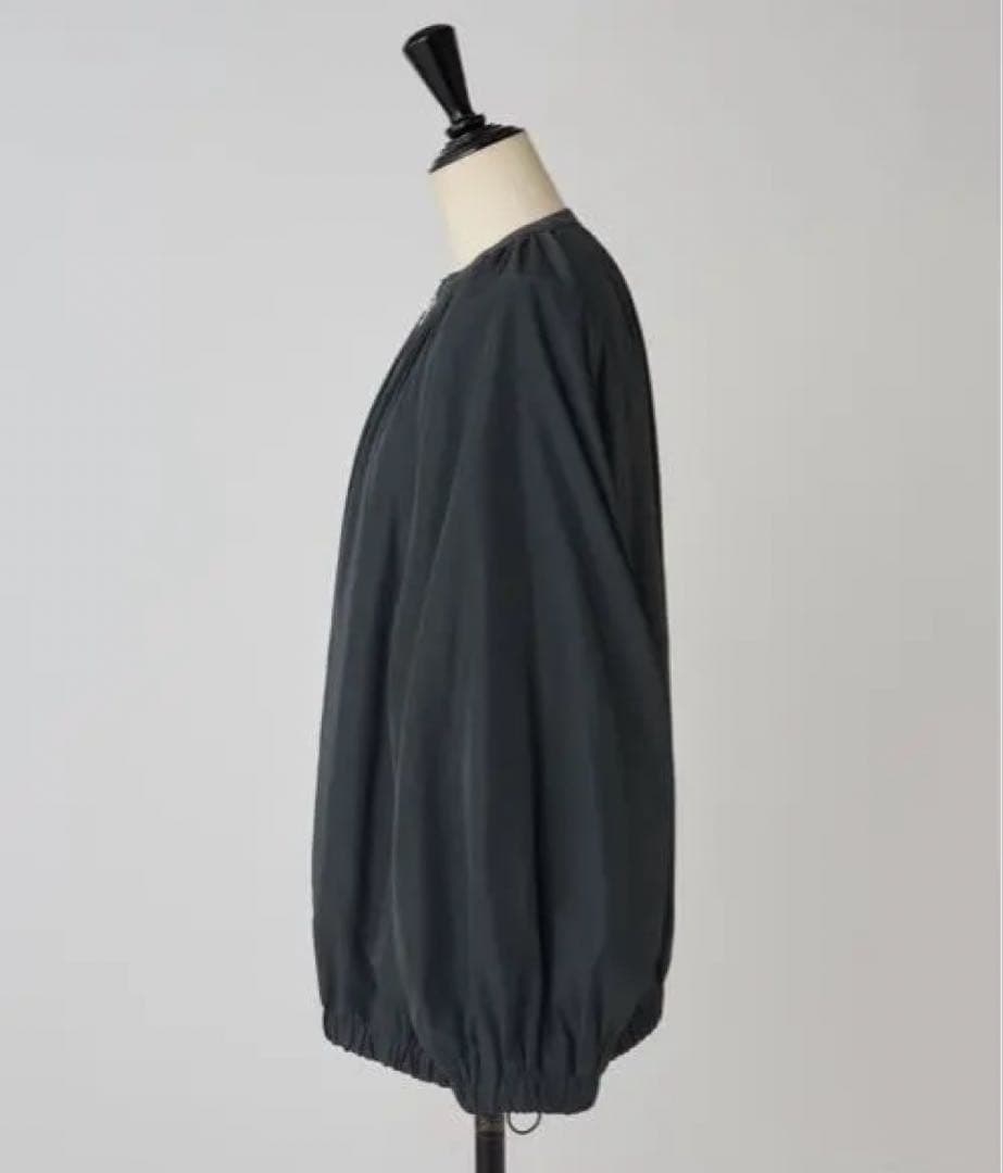 BEARDSLEY ビアズリー　ギャザーブルゾン グレー