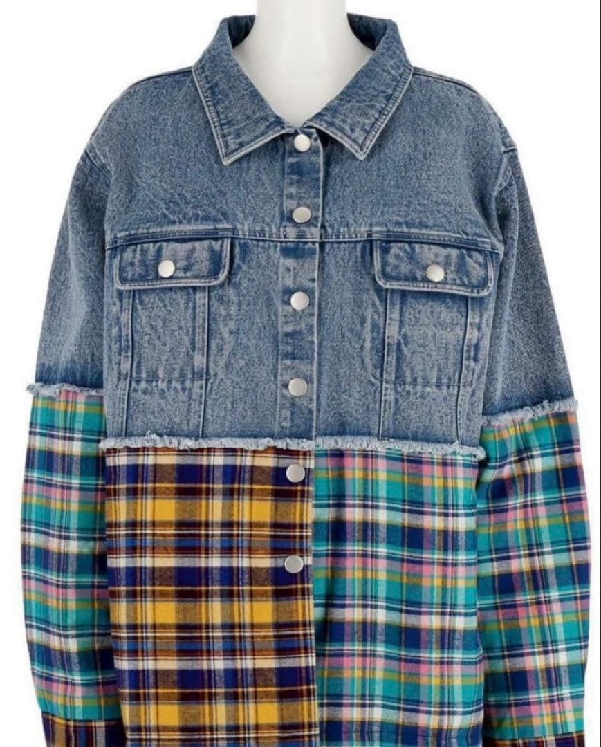 仲里依紗バースデーRE. アールイー ドット 一石三鳥 デニムジャケット