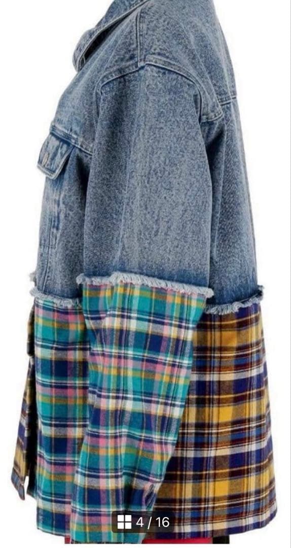 仲里依紗バースデーRE. アールイー ドット 一石三鳥 デニムジャケット