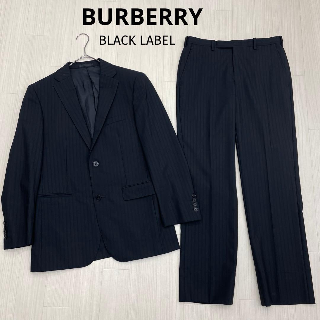 ☆ BURBERRY BLACK LABEL ビジネス スーツ セットアップ
