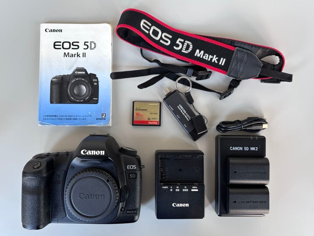 Canon EOS 5D Mark II 本体 + 付属品