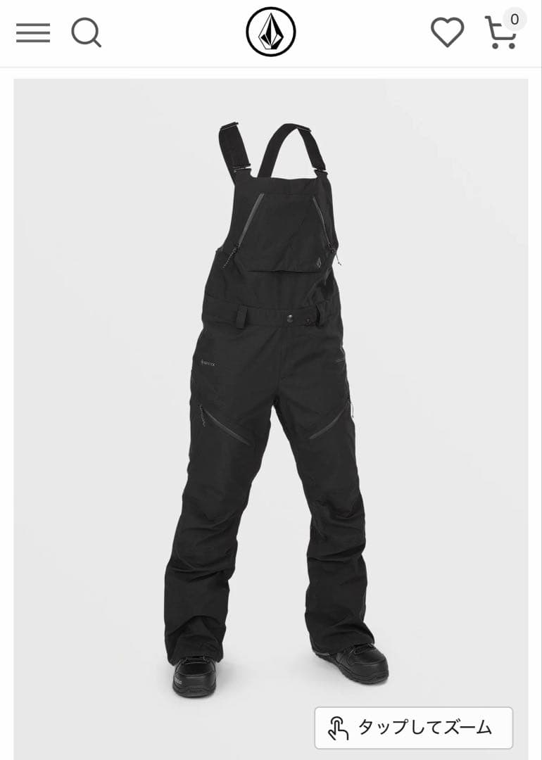 volcom GORE-TEX ビブパンツ